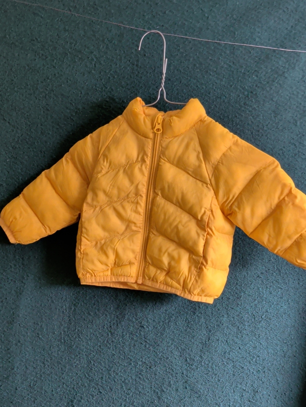 wonder nation Yellow Puffer Jacket for Kids